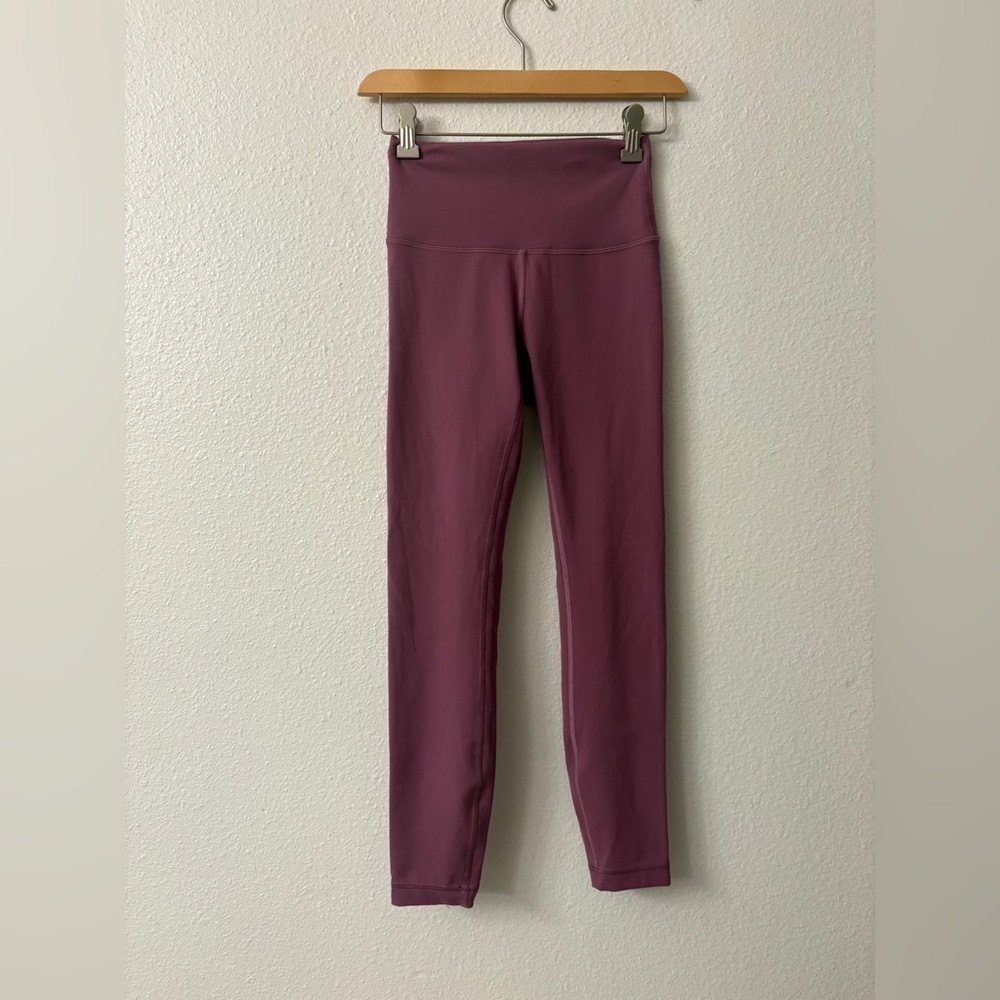 Lululemon Pants Womens Wunder Under High-Rise Tight Luxtreme Yoga Pink Size 4